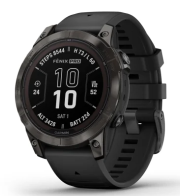 Garmin fenix 7 Pro Sapphire Solar - 010-02777-10 Carbon Gray